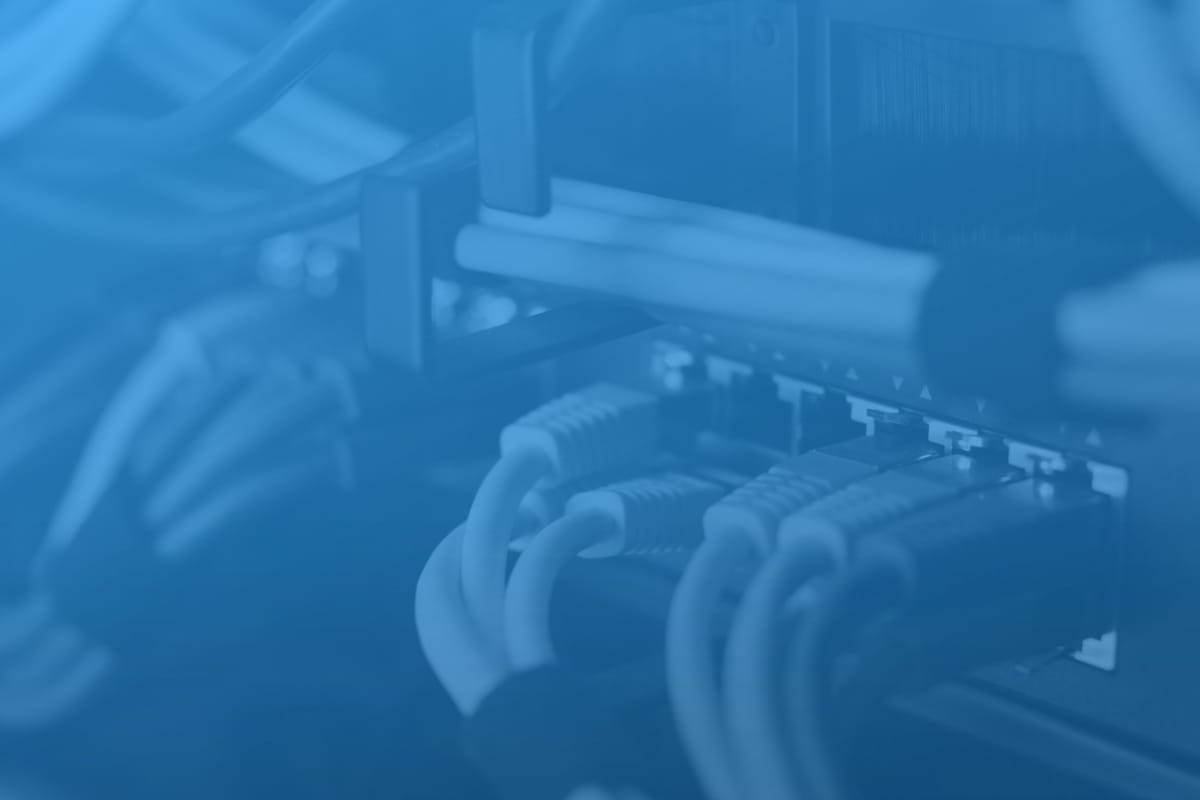 Server im Rechenzentrum, Symbolbild für IT-Betreuung und IT-Sicherheit an der Bergstraße